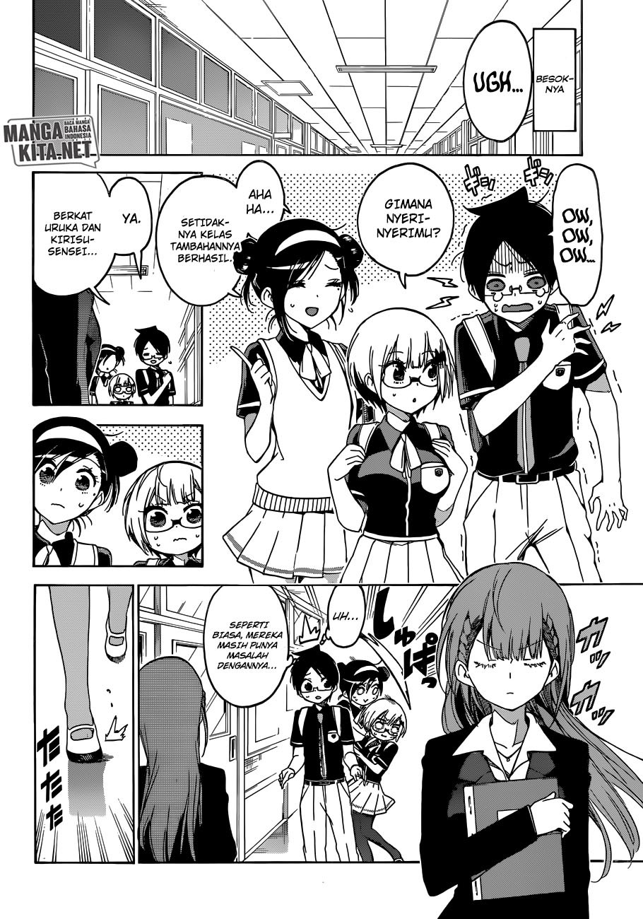 Bokutachi wa Benkyou ga Dekinai Chapter 63 Bahasa Indonesia
