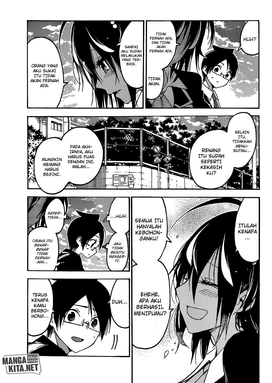 Bokutachi wa Benkyou ga Dekinai Chapter 90 Bahasa Indonesia