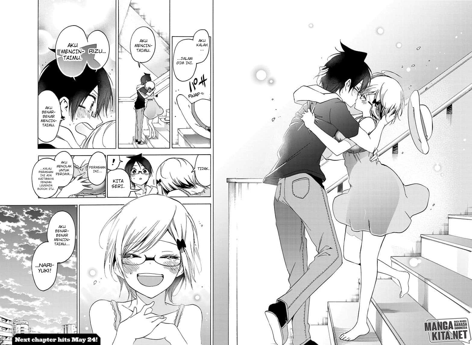 Bokutachi wa Benkyou ga Dekinai chapter 158