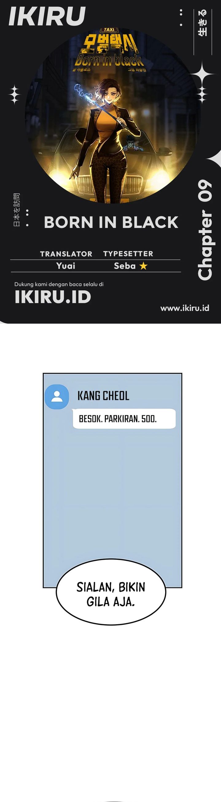 Born In Black Chapter 09 Bahasa Indonesia