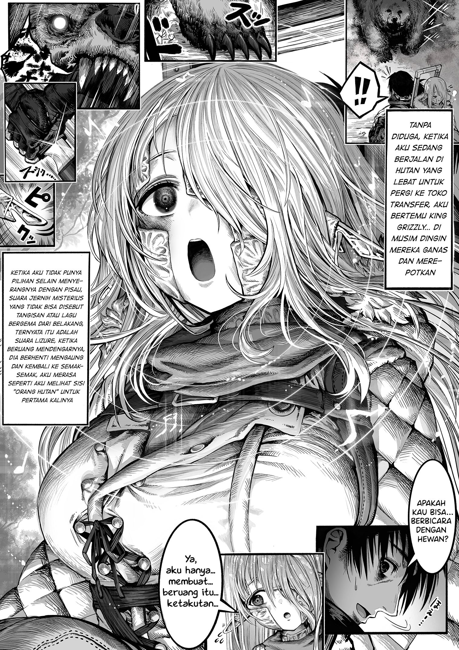 Boroboro no Elf-san o Shiawaseni suru Kusuri Uri-san Chapter 25 Bahasa Indonesia