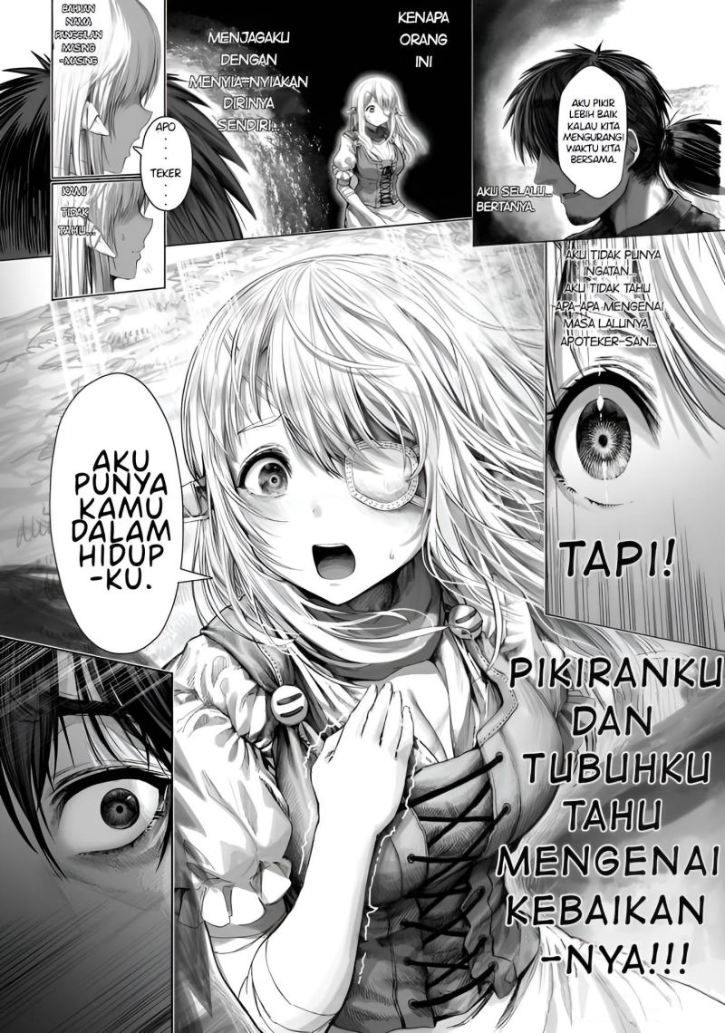 Boroboro no Elf-san o Shiawaseni suru Kusuri Uri-san chapter 49