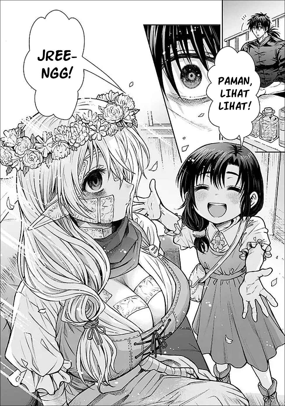 Boroboro no Elf-san wo Shiawase ni Suru Kusuriuri-san chapter 3