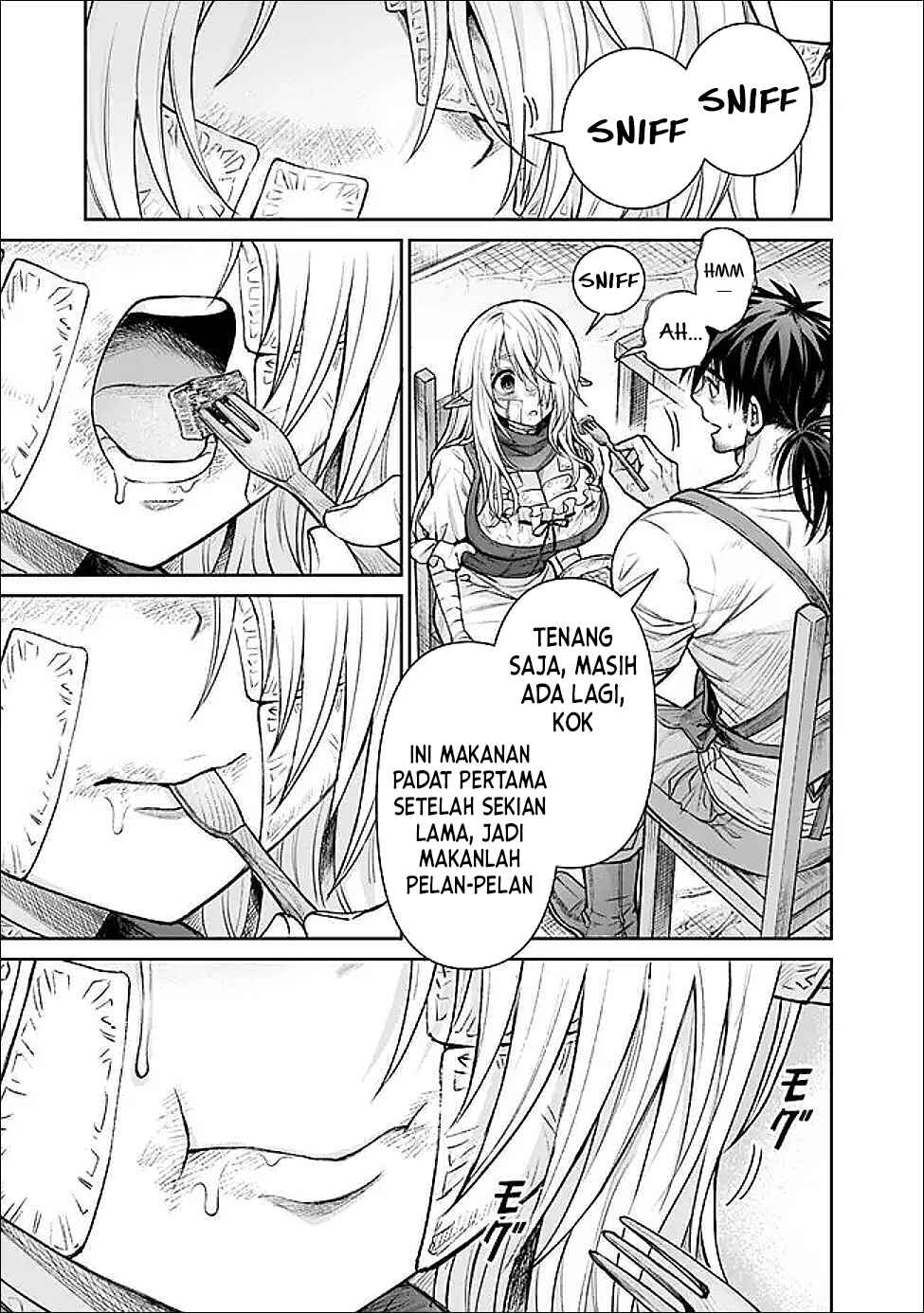 Boroboro no Elf-san wo Shiawase ni Suru Kusuriuri-san chapter 3