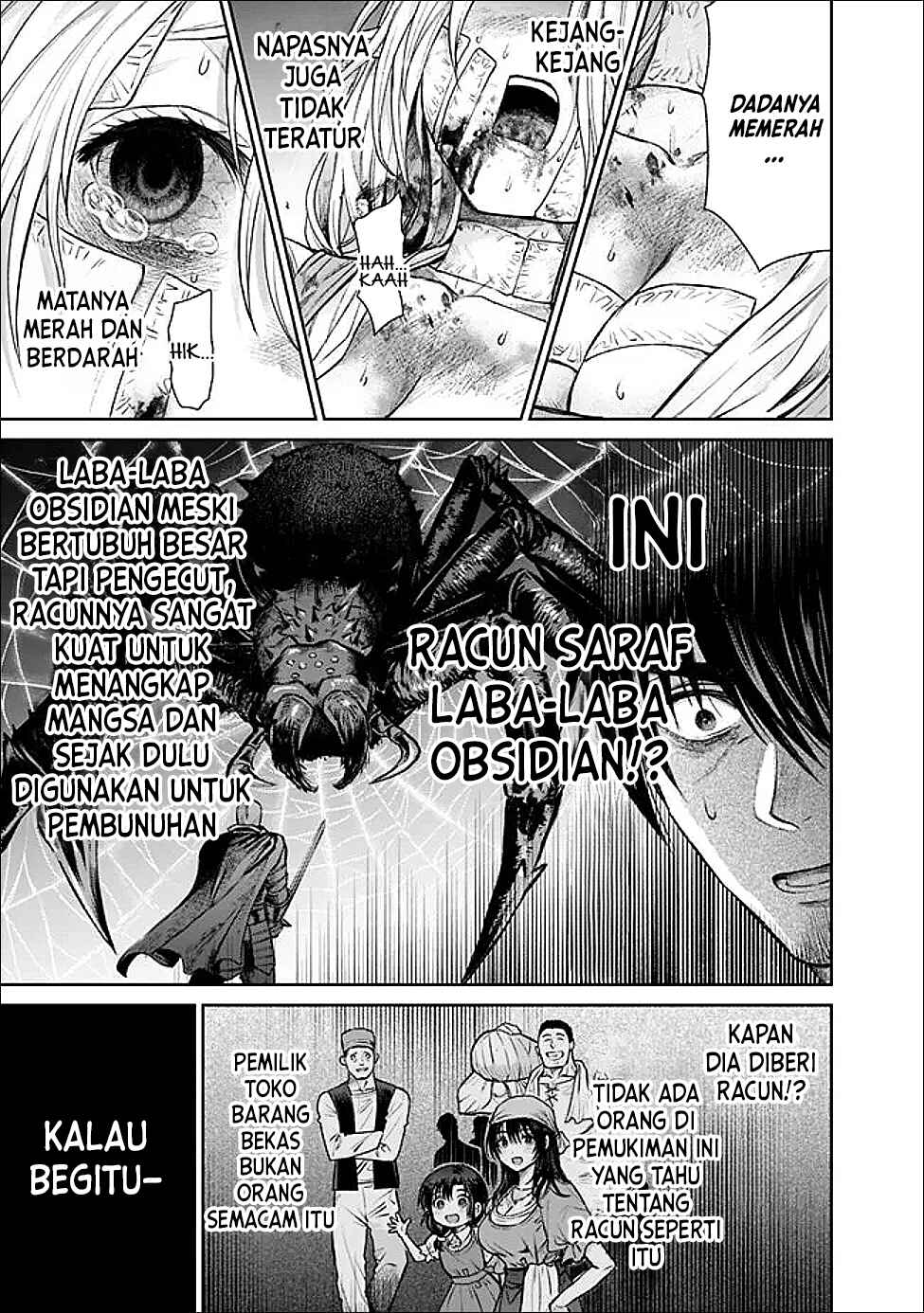 Boroboro no Elf-san wo Shiawase ni Suru Kusuriuri-san chapter 3