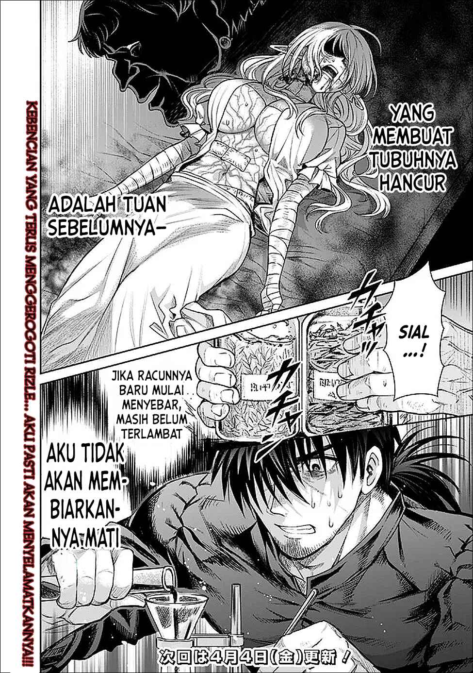 Boroboro no Elf-san wo Shiawase ni Suru Kusuriuri-san chapter 3