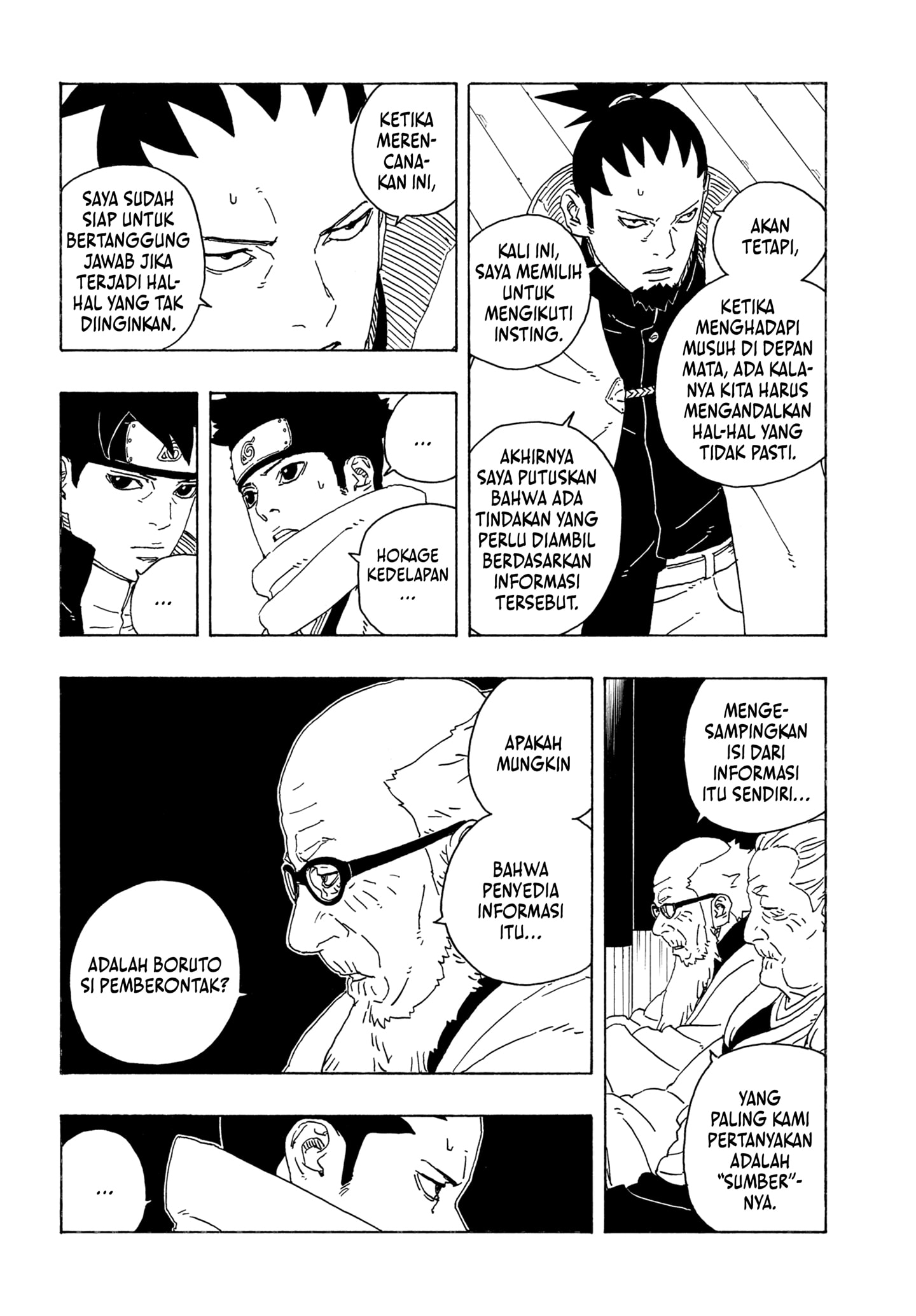 Boruto: Two Blue Vortex Chapter 26 Bahasa Indonesia