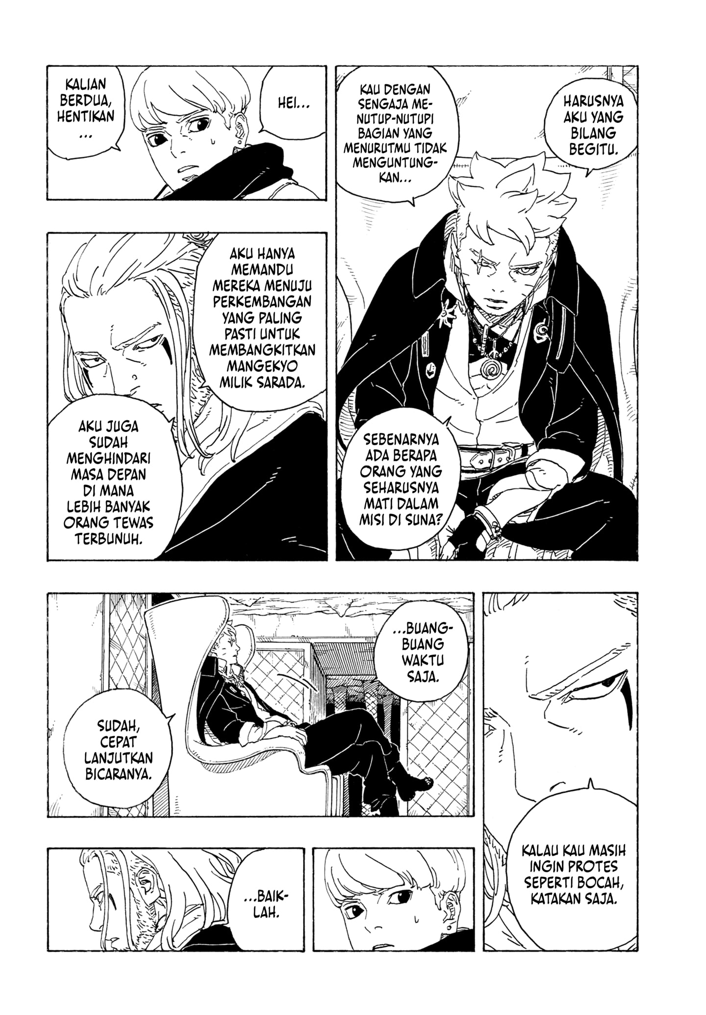 Boruto: Two Blue Vortex Chapter 26 Bahasa Indonesia
