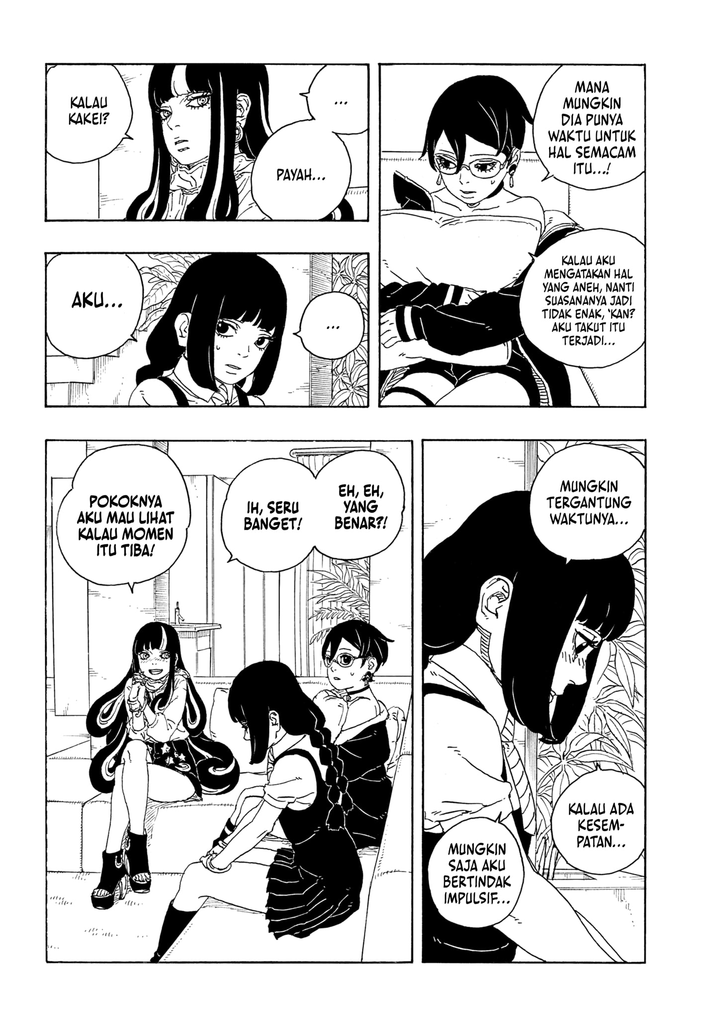 Boruto: Two Blue Vortex Chapter 26 Bahasa Indonesia