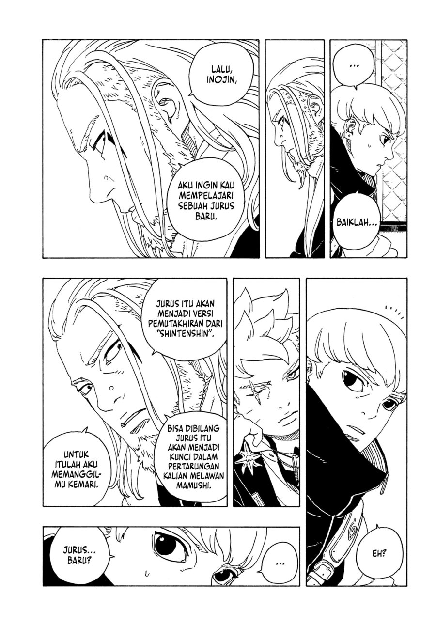 Boruto: Two Blue Vortex Chapter 27 Bahasa Indonesia