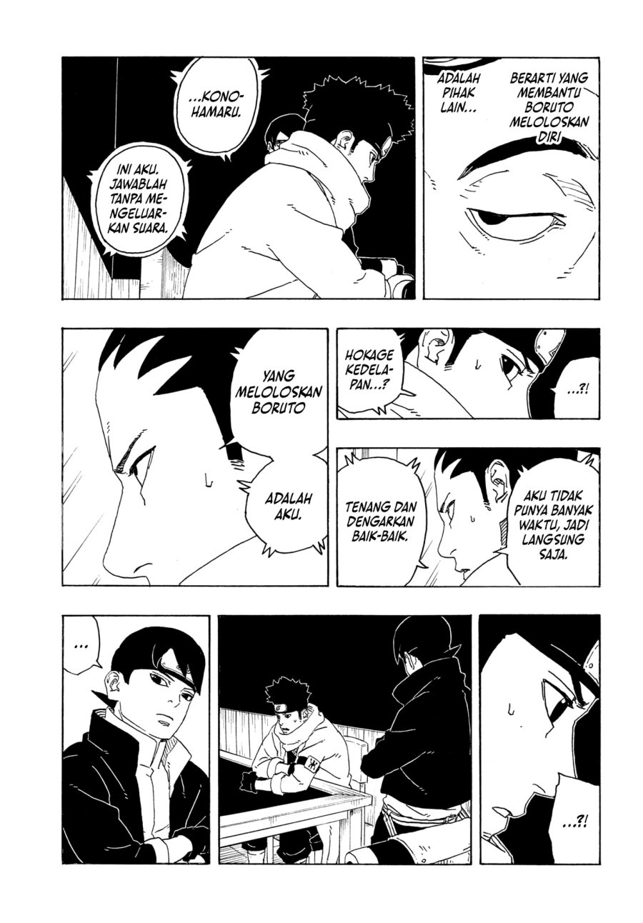 Boruto: Two Blue Vortex Chapter 27 Bahasa Indonesia