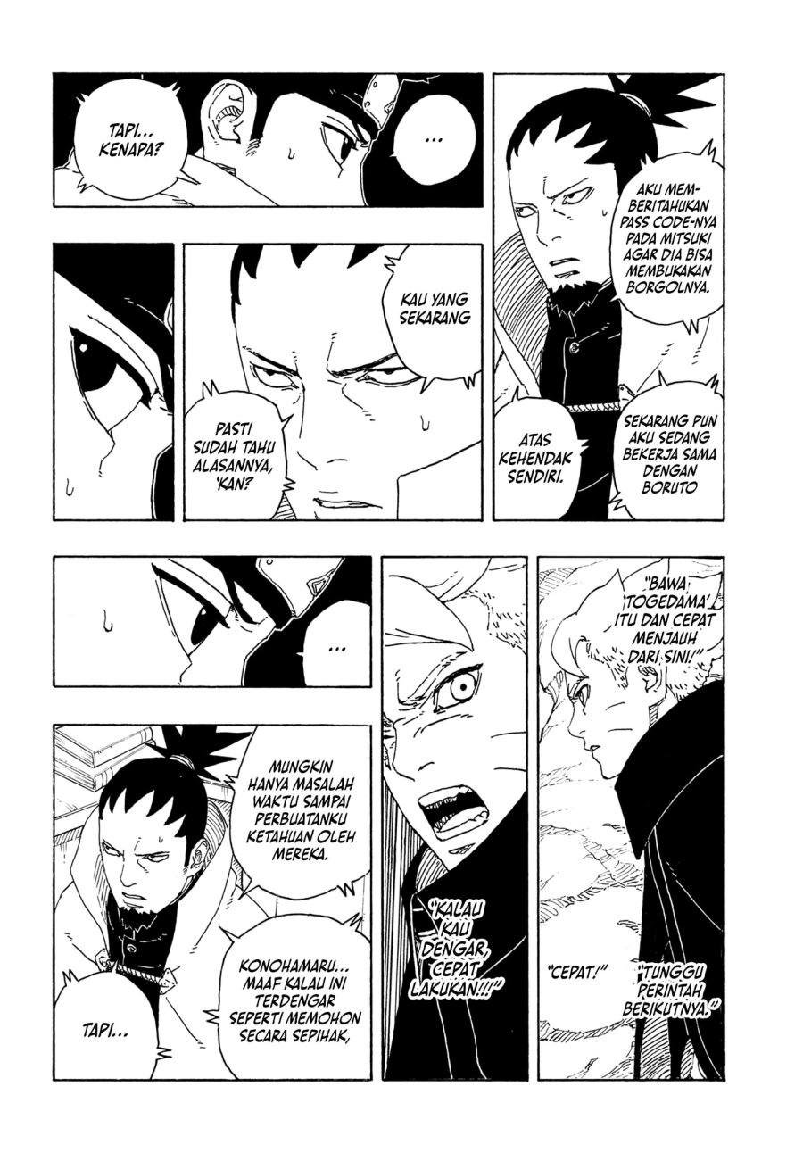 Boruto: Two Blue Vortex Chapter 27 Bahasa Indonesia
