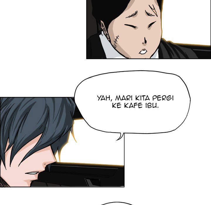 Boss in School Chapter 45 Bahasa Indonesia