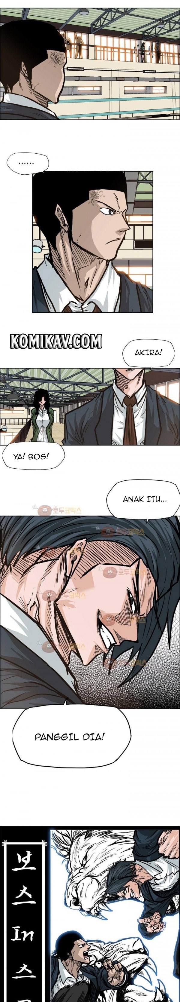 Boss in School Chapter 81 Bahasa Indonesia