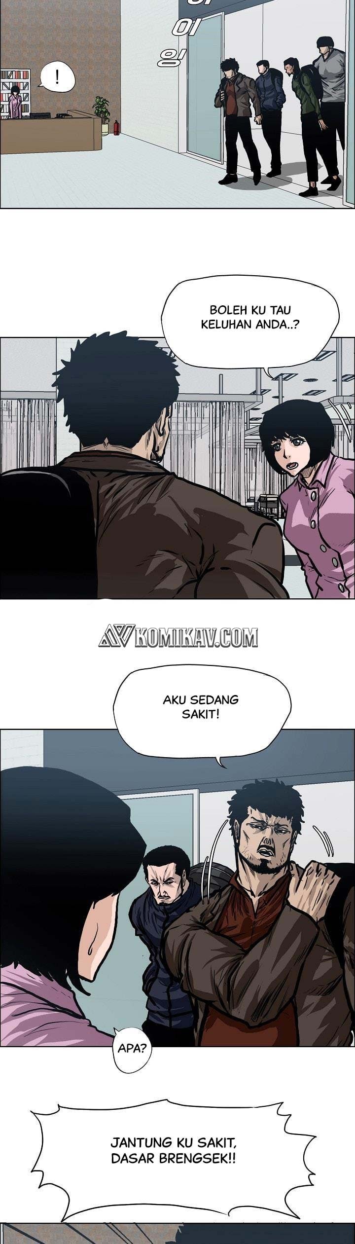 Boss in School Chapter 129 Bahasa Indonesia
