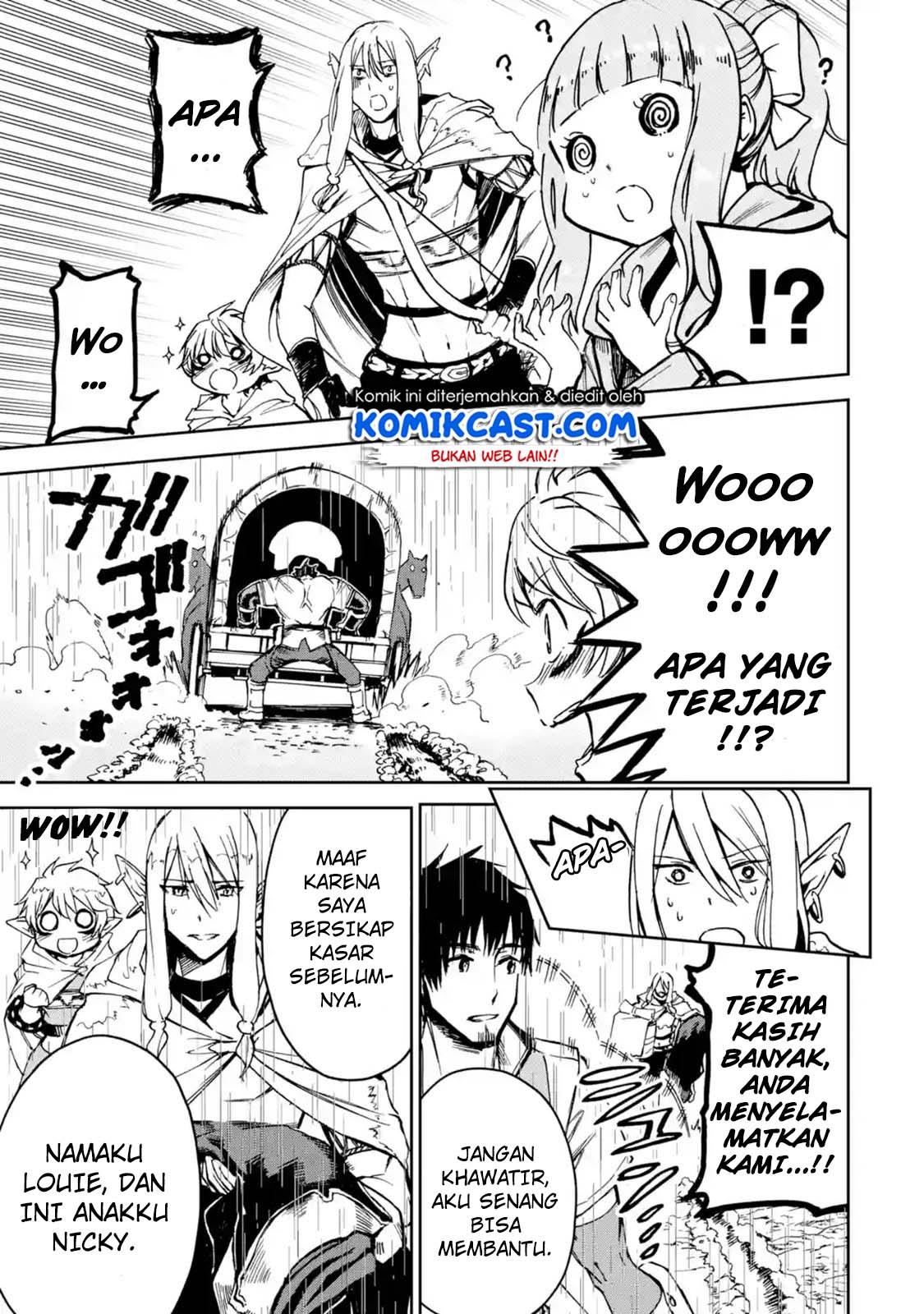 Boukensha License o Hakudatsu Sareta Ossan Dakedo, Manamusume ga Dekita no de Nonbiri Jinsei Chapter 06.2 Bahasa Indonesia