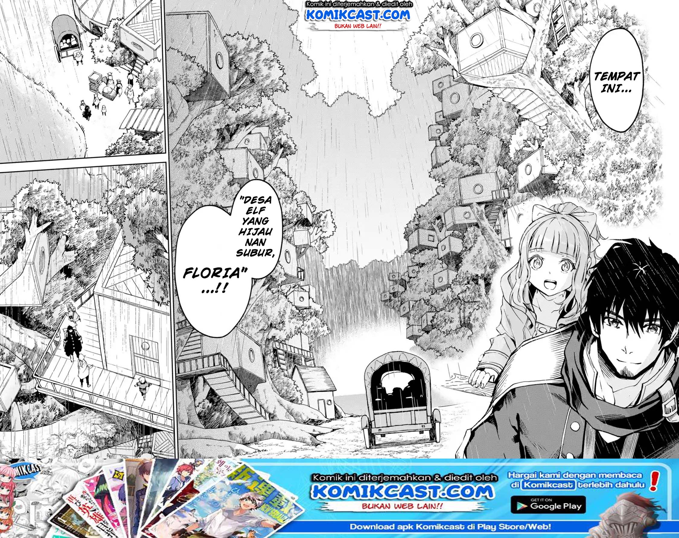 Boukensha License o Hakudatsu Sareta Ossan Dakedo, Manamusume ga Dekita no de Nonbiri Jinsei Chapter 06.2 Bahasa Indonesia