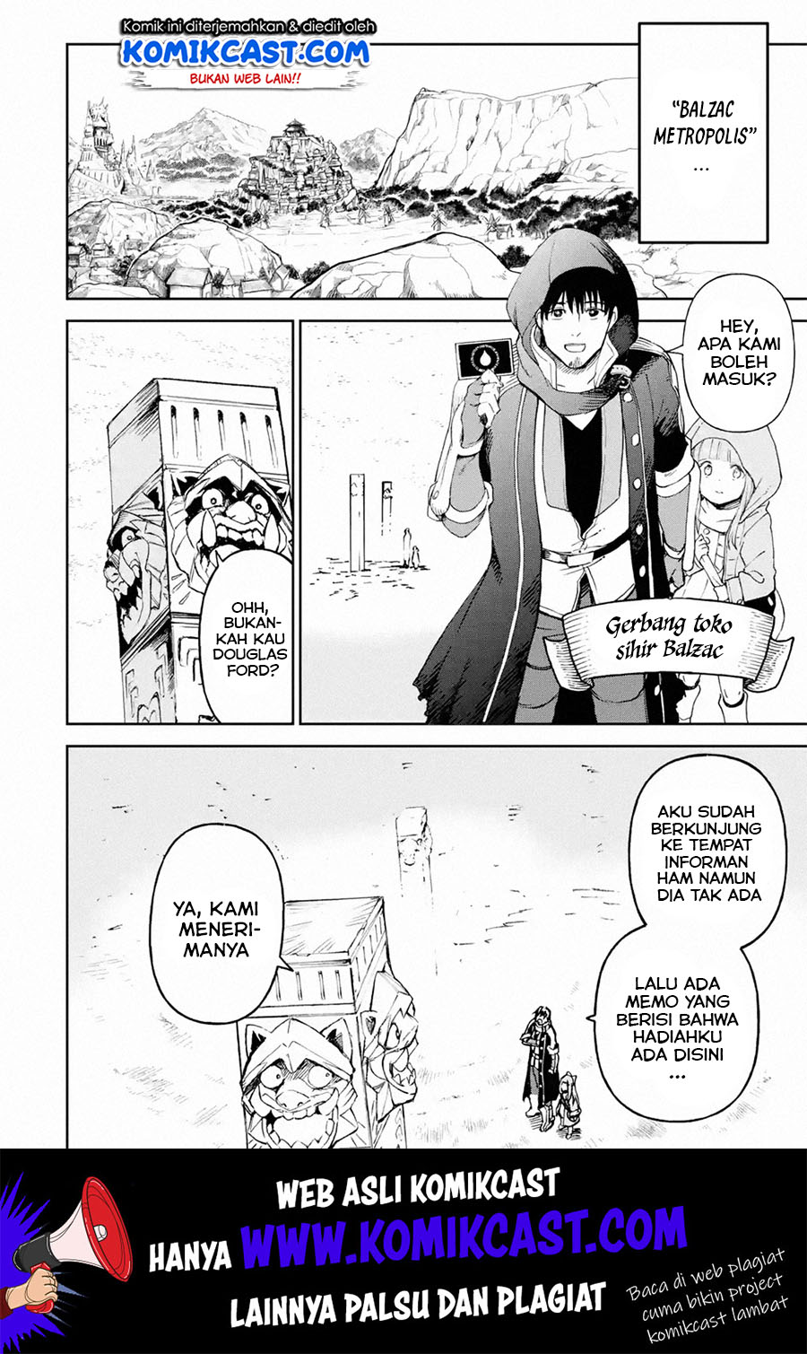 Boukensha License o Hakudatsu Sareta Ossan Dakedo, Manamusume ga Dekita no de Nonbiri Jinsei Chapter 18.1 Bahasa Indonesia