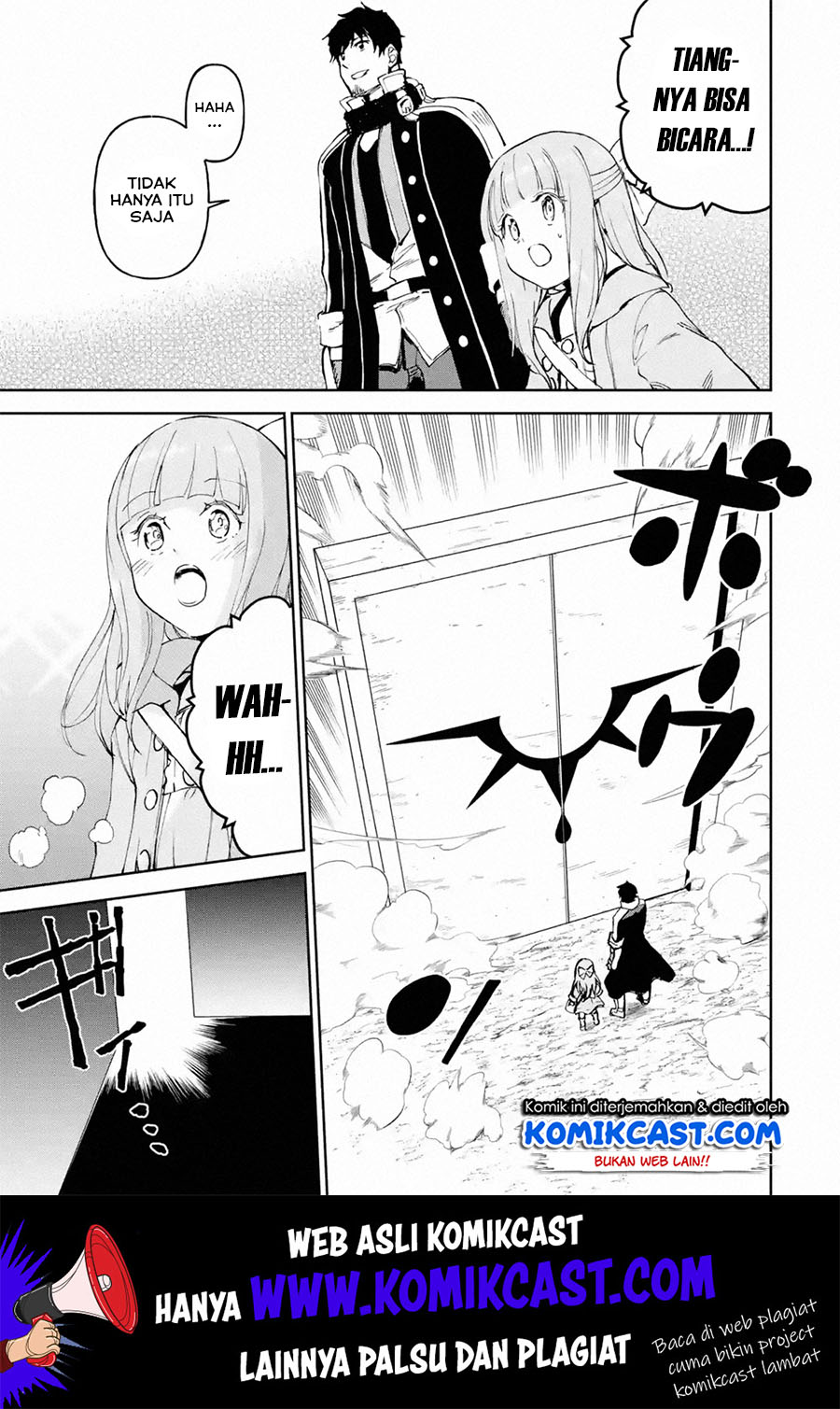 Boukensha License o Hakudatsu Sareta Ossan Dakedo, Manamusume ga Dekita no de Nonbiri Jinsei Chapter 18.1 Bahasa Indonesia