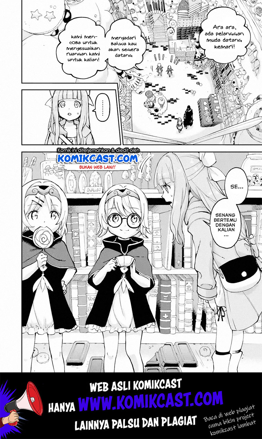 Boukensha License o Hakudatsu Sareta Ossan Dakedo, Manamusume ga Dekita no de Nonbiri Jinsei Chapter 18.1 Bahasa Indonesia