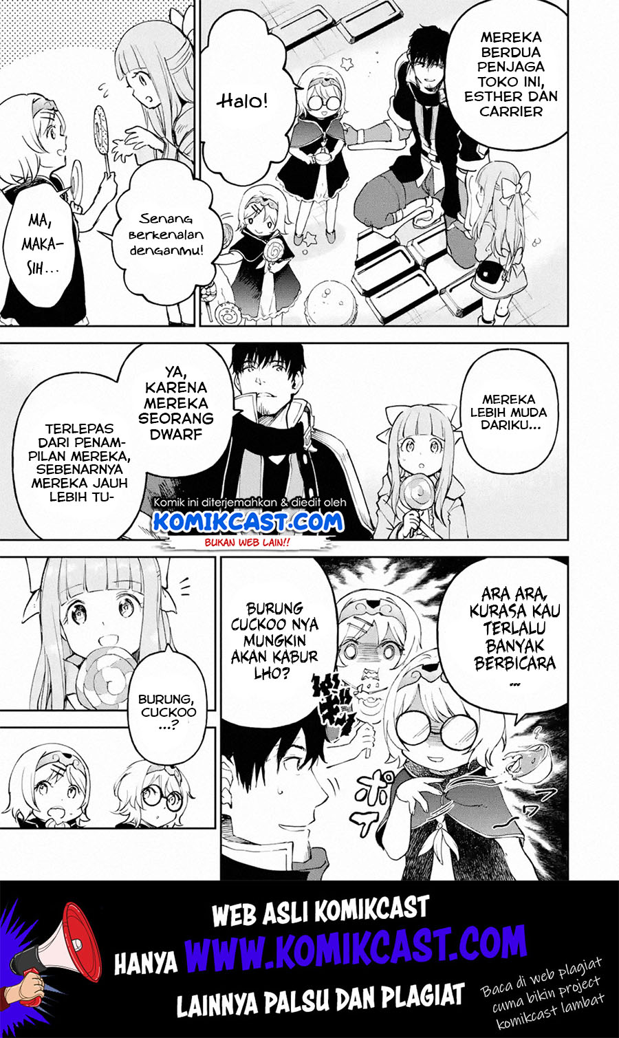 Boukensha License o Hakudatsu Sareta Ossan Dakedo, Manamusume ga Dekita no de Nonbiri Jinsei Chapter 18.1 Bahasa Indonesia