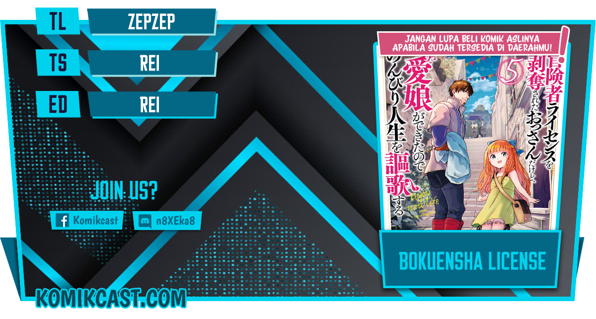 Boukensha License o Hakudatsu Sareta Ossan Dakedo, Manamusume ga Dekita no de Nonbiri Jinsei chapter 28