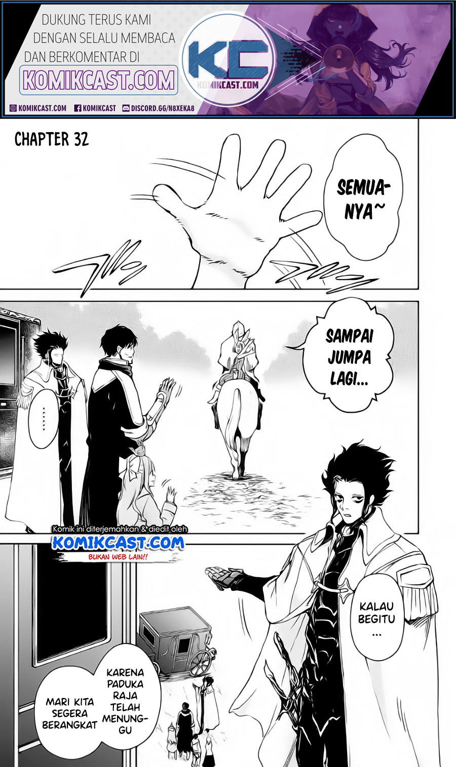 Boukensha License o Hakudatsu Sareta Ossan Dakedo, Manamusume ga Dekita no de Nonbiri Jinsei Chapter 32.1 Bahasa Indonesia