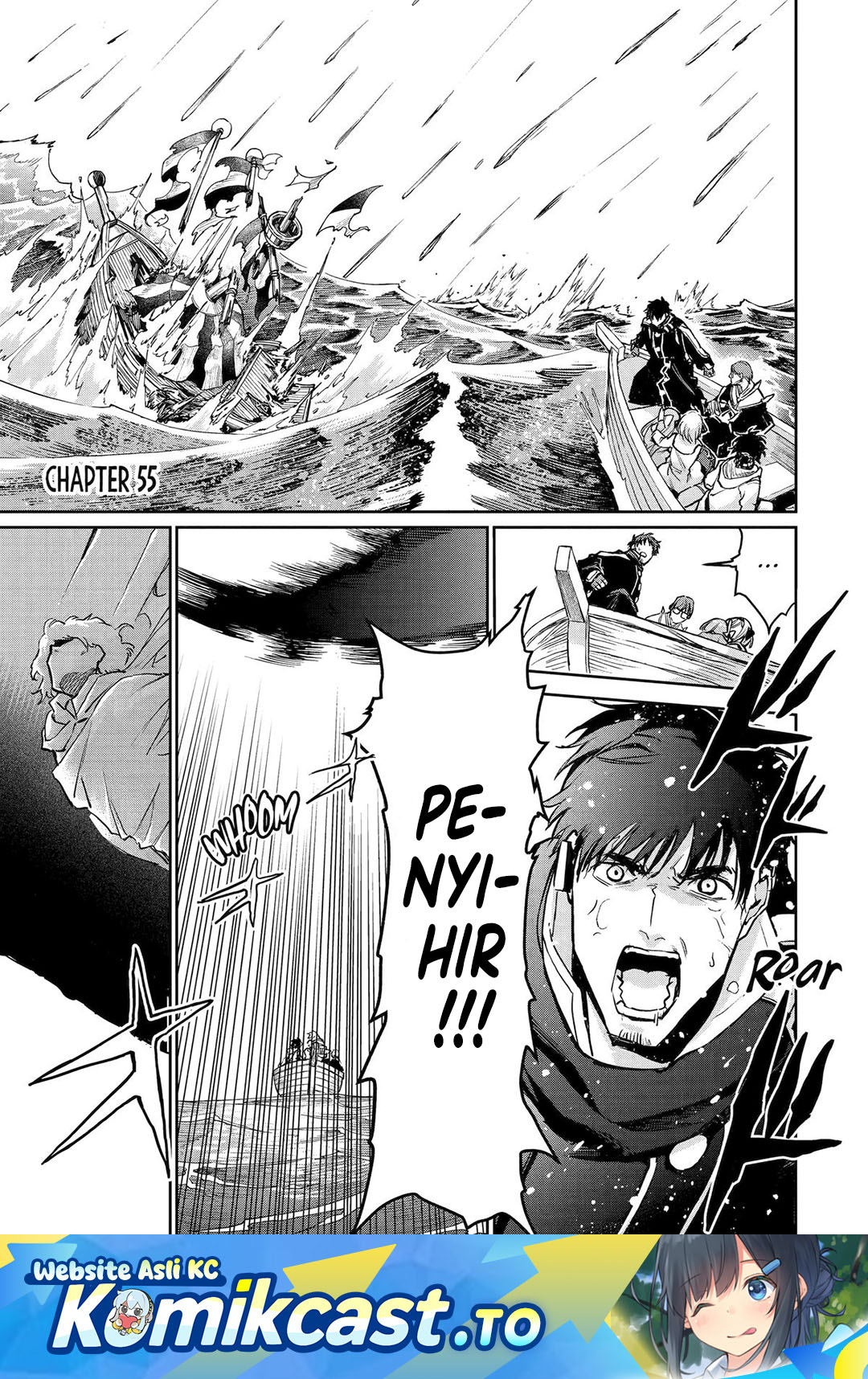 Boukensha License o Hakudatsu Sareta Ossan Dakedo, Manamusume ga Dekita no de Nonbiri Jinsei Chapter 55 Bahasa Indonesia