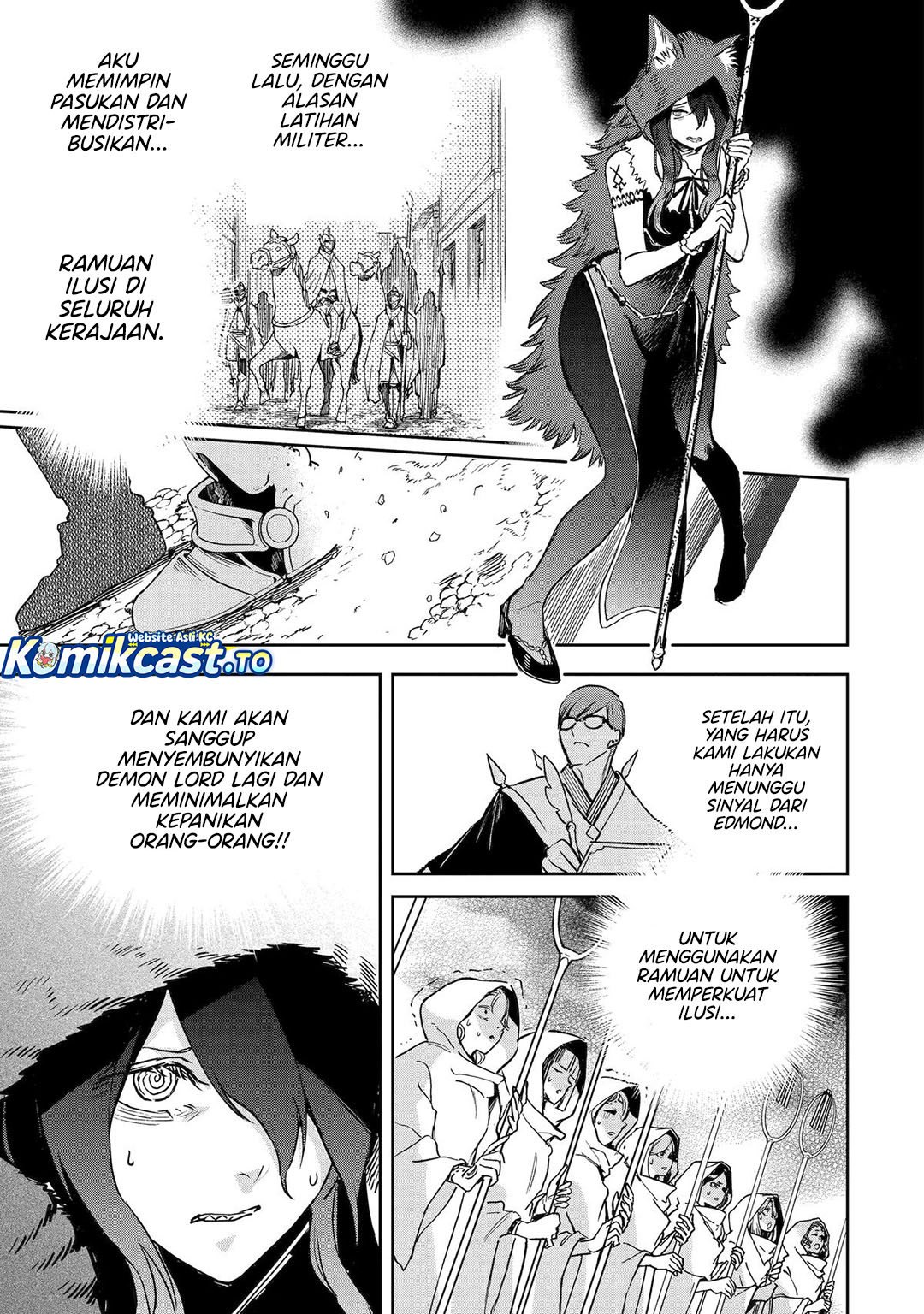 Boukensha License o Hakudatsu Sareta Ossan Dakedo, Manamusume ga Dekita no de Nonbiri Jinsei Chapter 55 Bahasa Indonesia