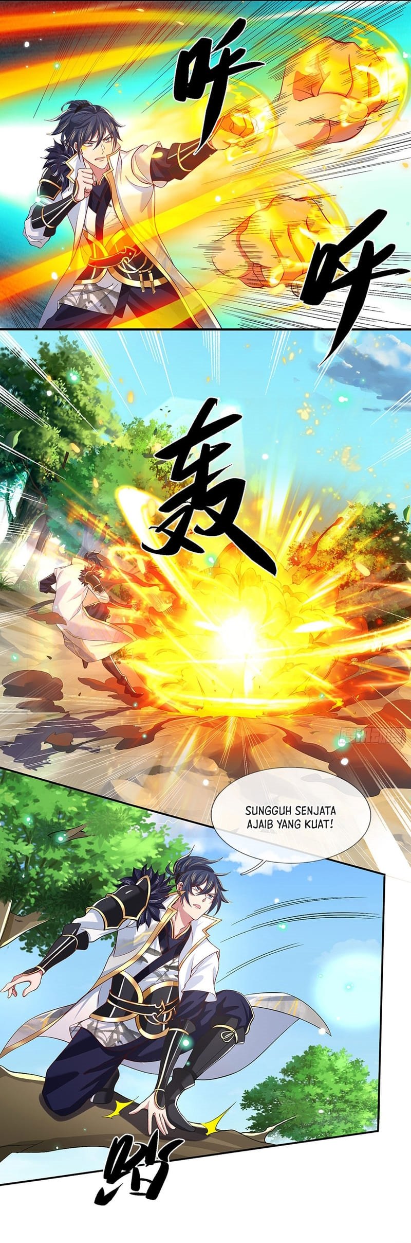 Break through all the worlds with one force Chapter 15 Bahasa Indonesia