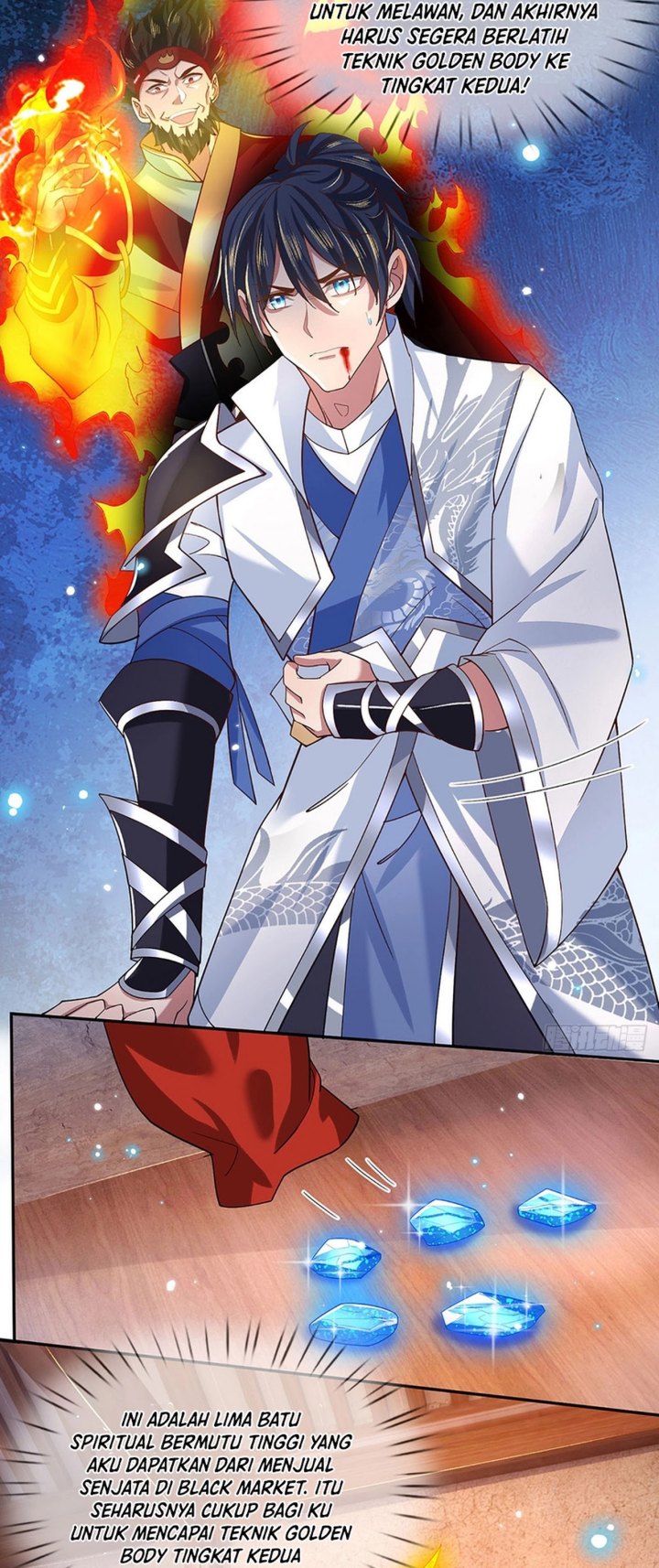 Break through all the worlds with one force Chapter 28 Bahasa Indonesia