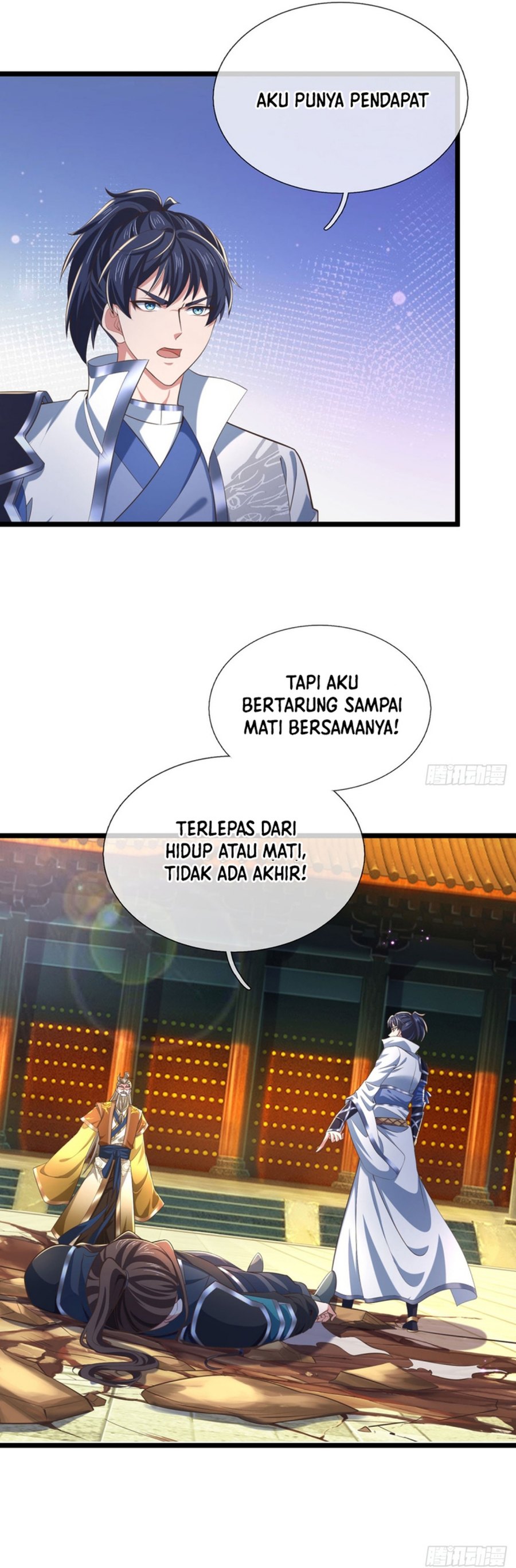 Break through all the worlds with one force chapter 34