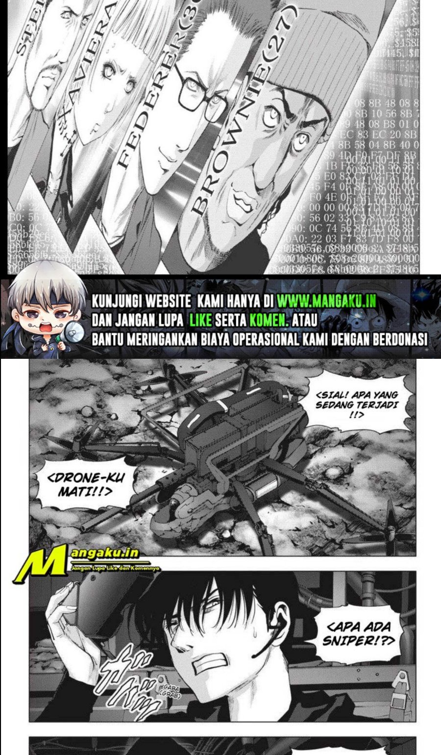 Btooom! Chapter 111.1 Bahasa Indonesia