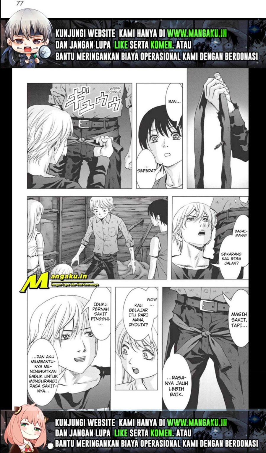 Btooom! Chapter 111.1 Bahasa Indonesia