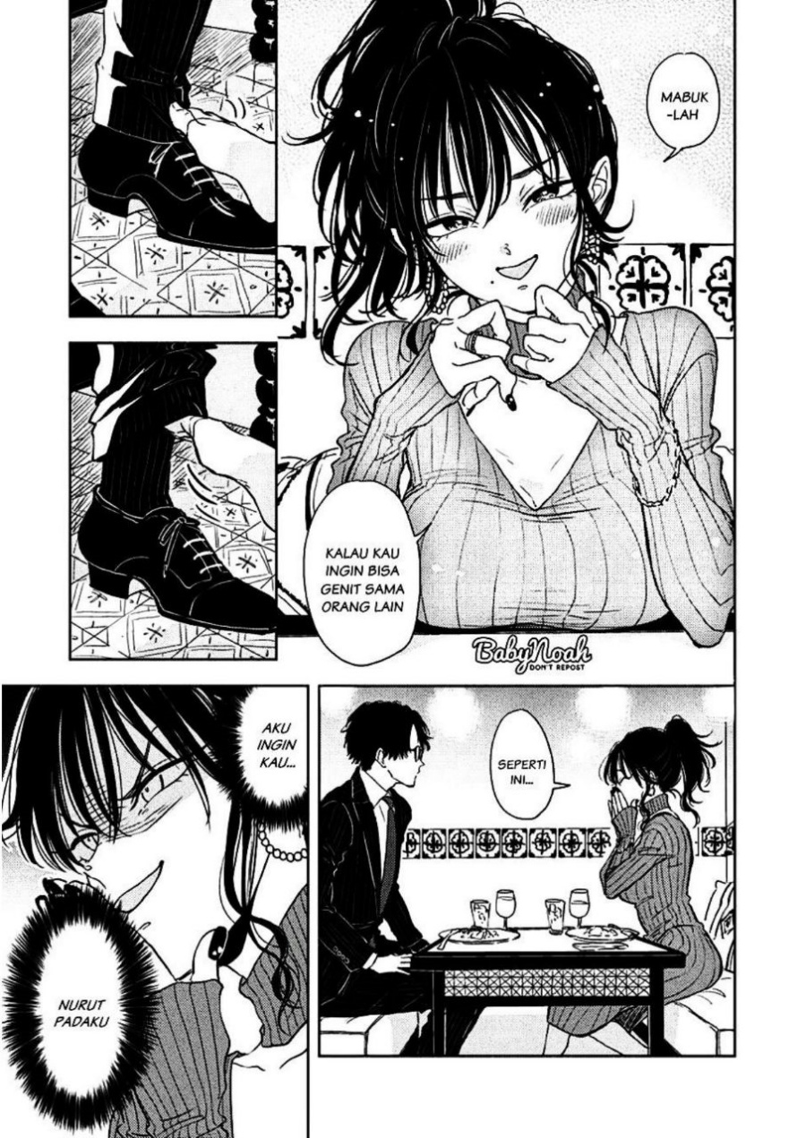 Buaiso na Tanto ga Zenzen Te wo Dashitekurenakute Mukatsuku!! Chapter 02 Bahasa Indonesia