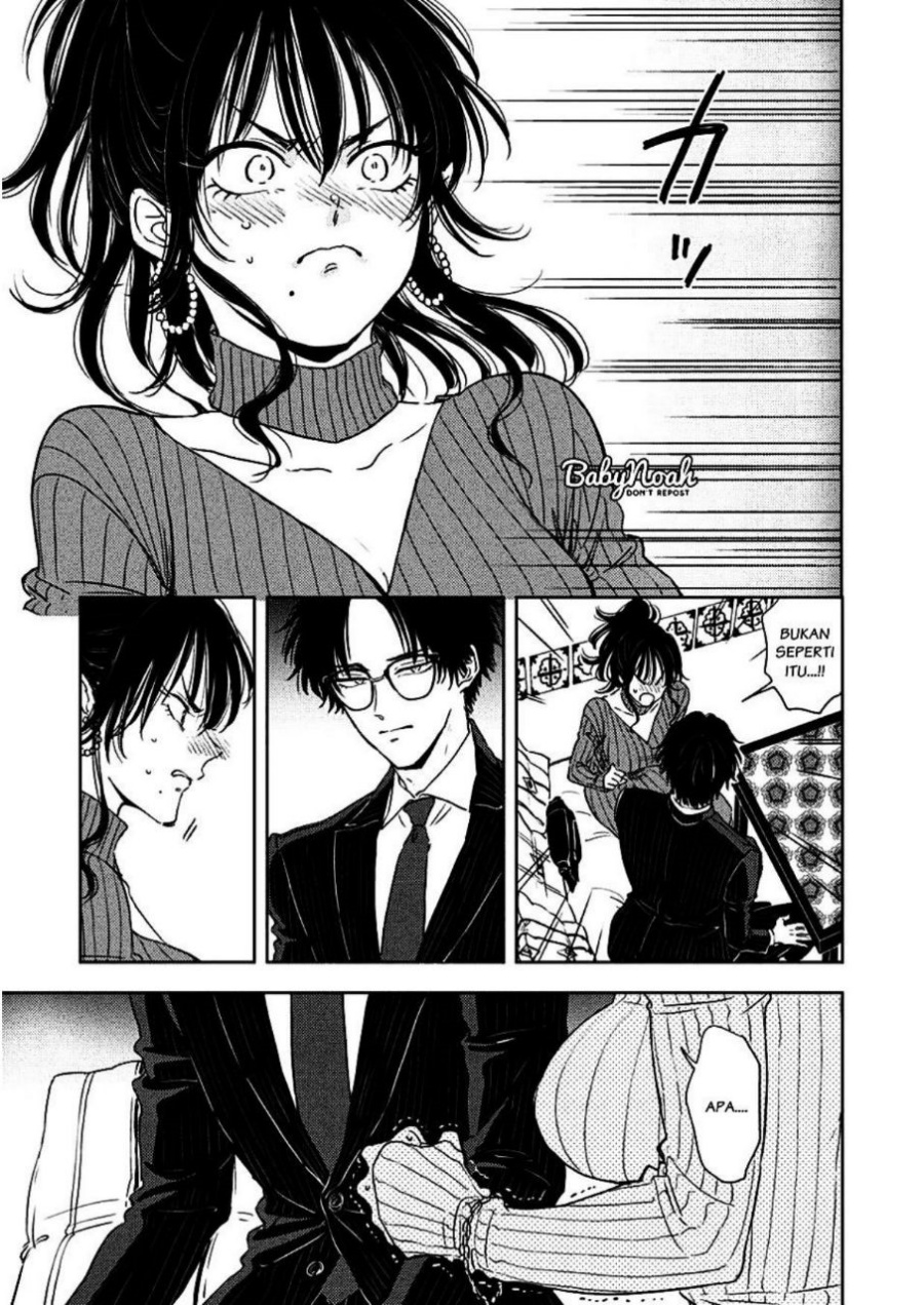 Buaiso na Tanto ga Zenzen Te wo Dashitekurenakute Mukatsuku!! Chapter 02 Bahasa Indonesia