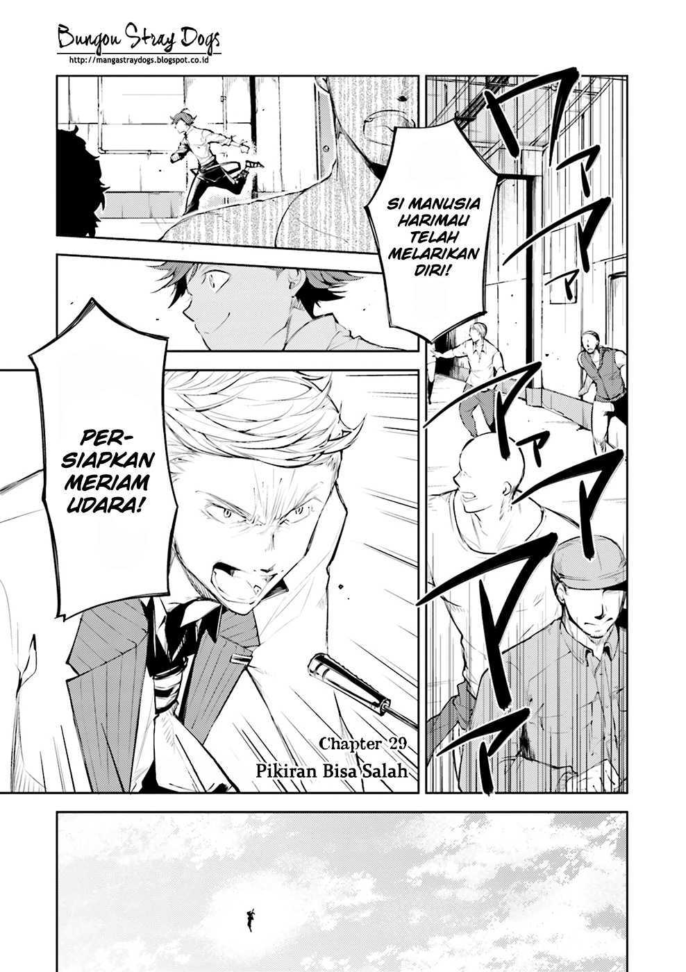 Bungou Stray Dogs chapter 29