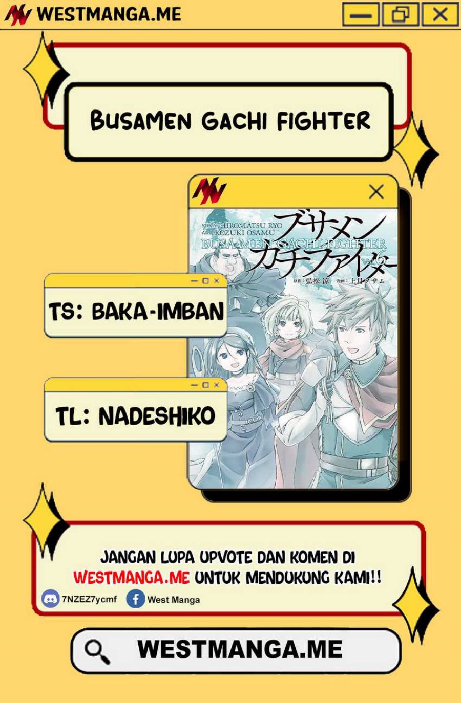 Busamen Gachi Fighter chapter 15