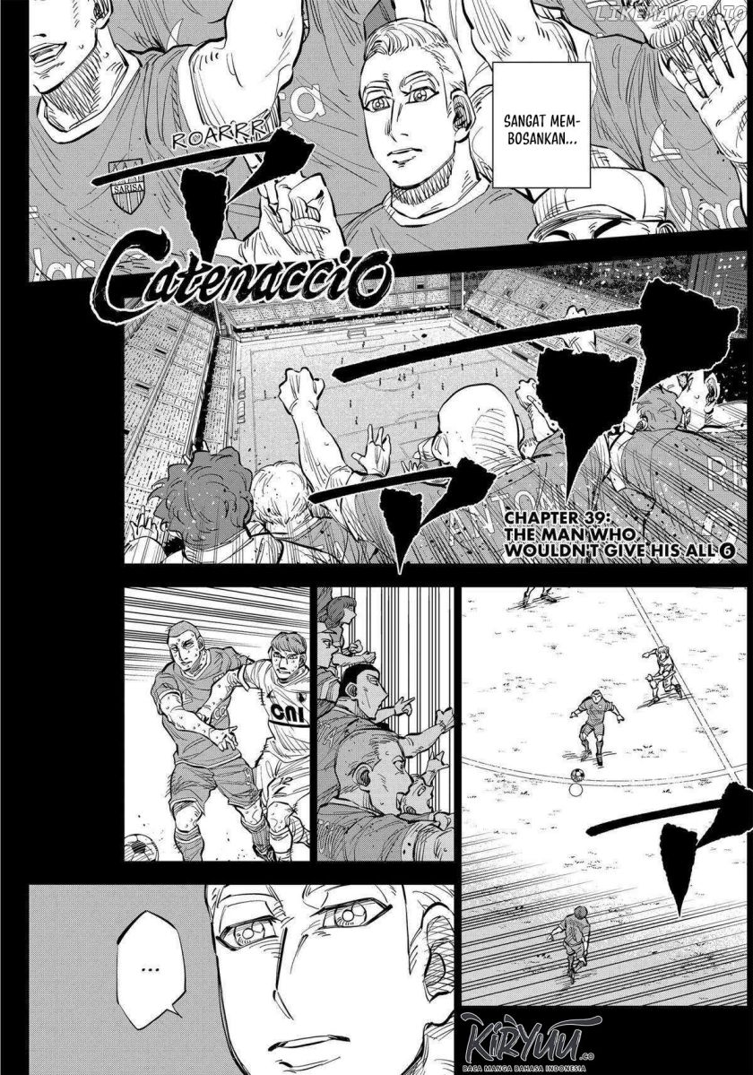 Catenaccio Chapter 39 Bahasa Indonesia