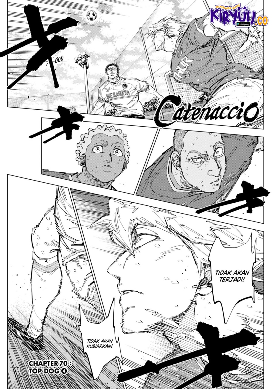 Catenaccio chapter 70