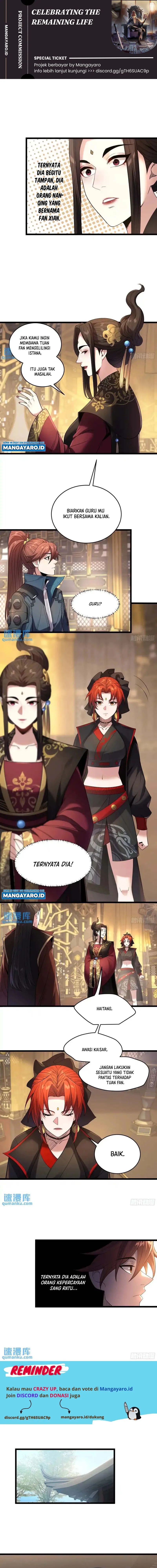 Celebrating The Remaining Life Chapter 81 Bahasa Indonesia