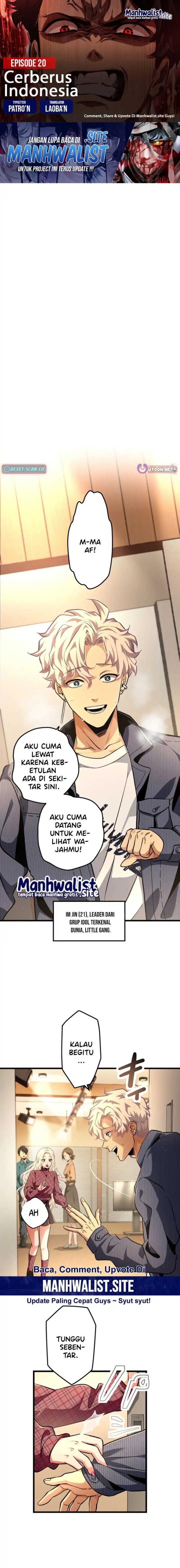 Cerberus Chapter 20 Bahasa Indonesia