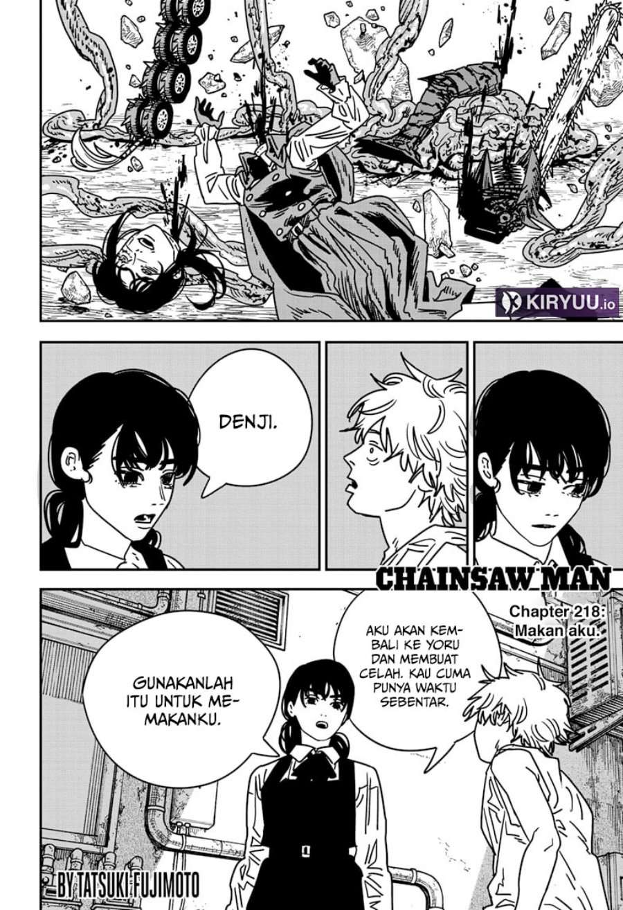 Chainsawman chapter 218