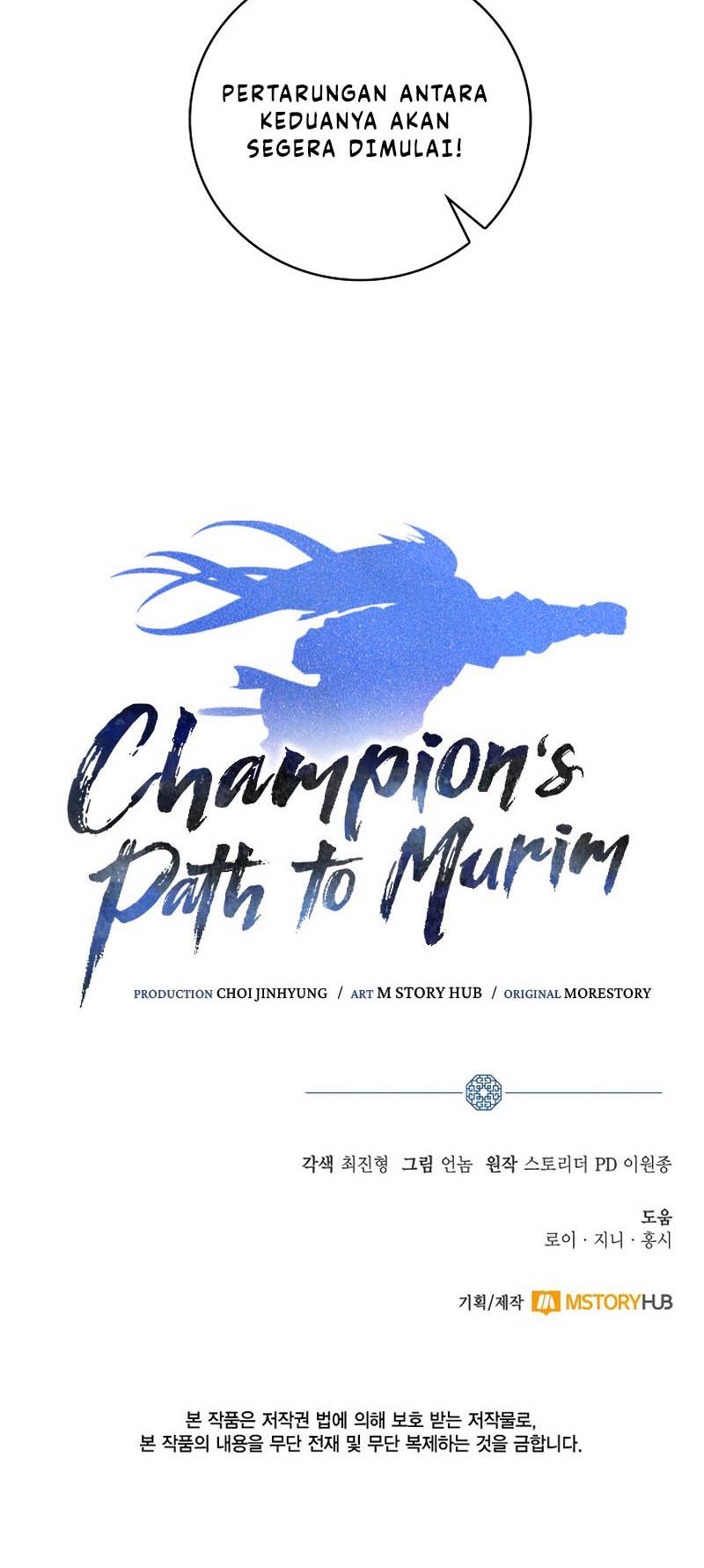 Champion’s Path to Murim Chapter 37 Bahasa Indonesia