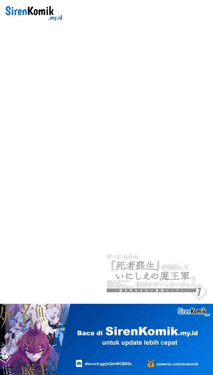 Cheat Skill “Shisha Sosei” ga Kakusei Shite Inishieno Maougun wo Fukkatsu Sasete Shimaimashita ~Dare mo Shinasenai Saikyou Hiiro~ Chapter 38 Bahasa Indonesia