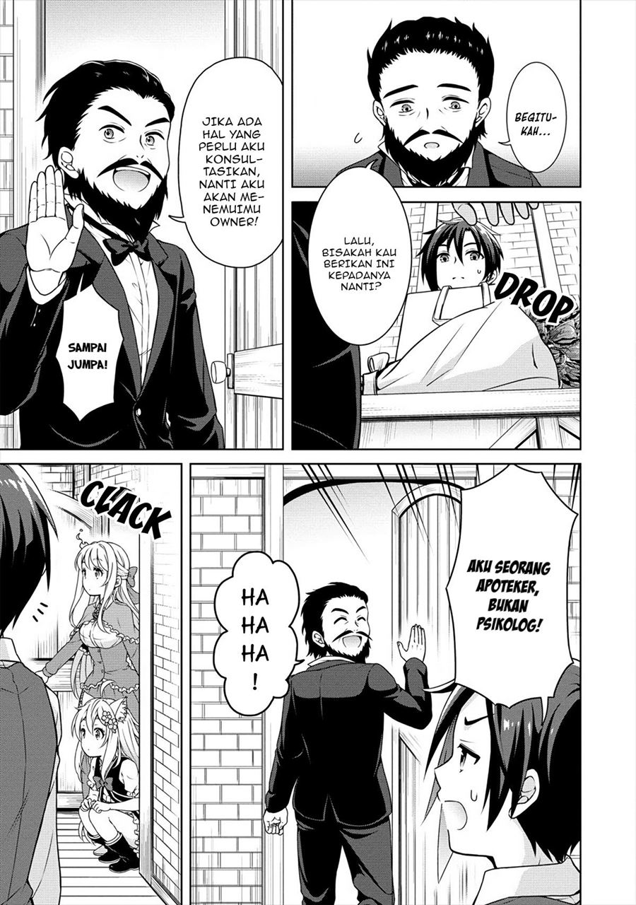 Cheat Kusushi no Slow Life: Isekai ni Tsukurou Drugstore Chapter 19 Bahasa Indonesia