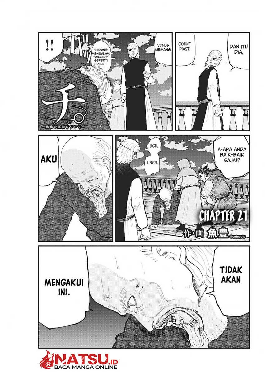 Chi – Chikyuu no Undou ni Tsuite Chapter 21 Bahasa Indonesia