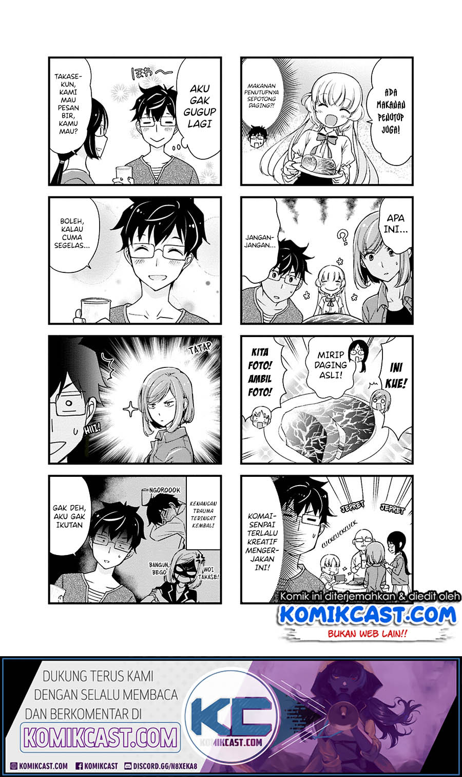 Chicchai Senpai ga Kawaisugiru chapter 9