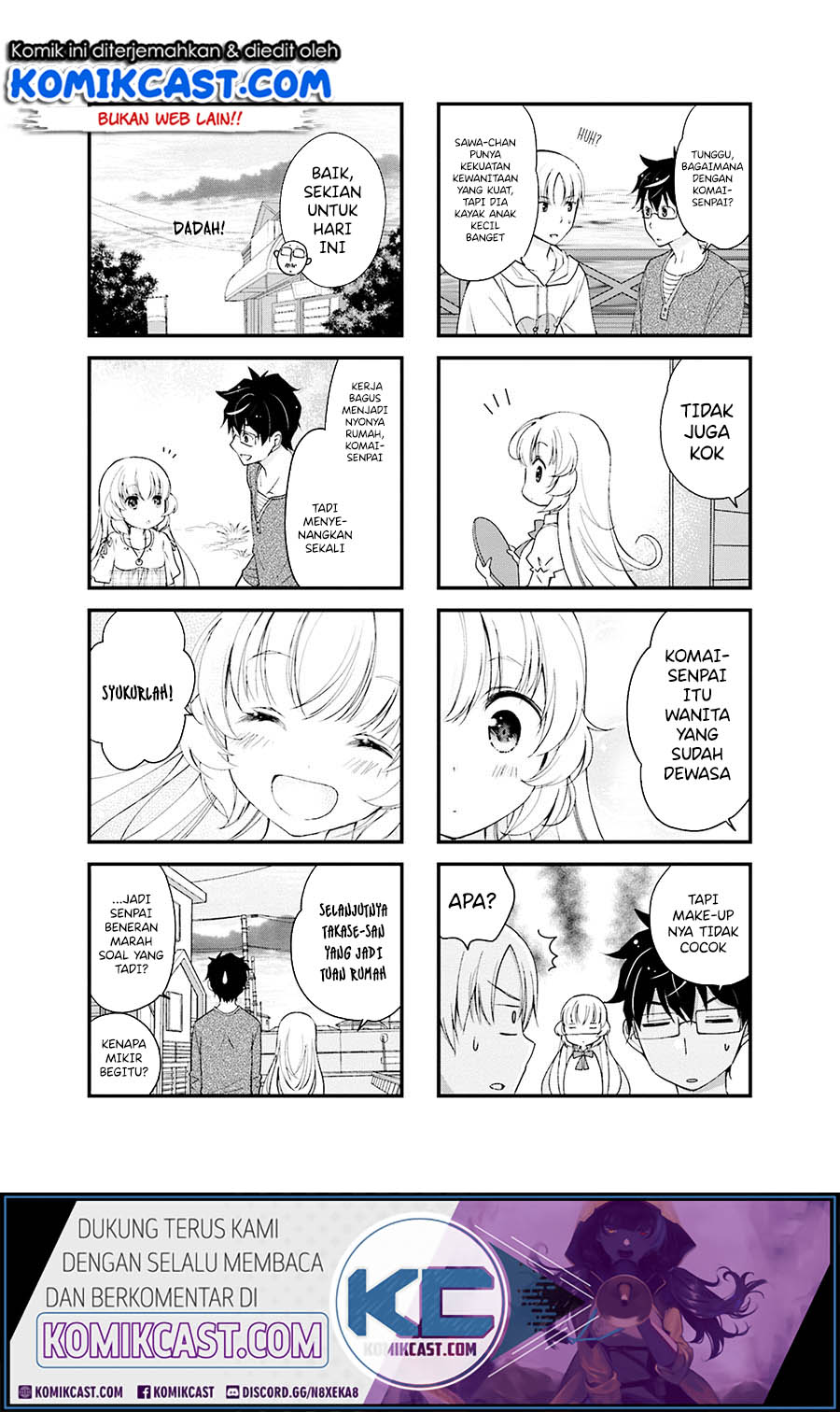 Chicchai Senpai ga Kawaisugiru chapter 9
