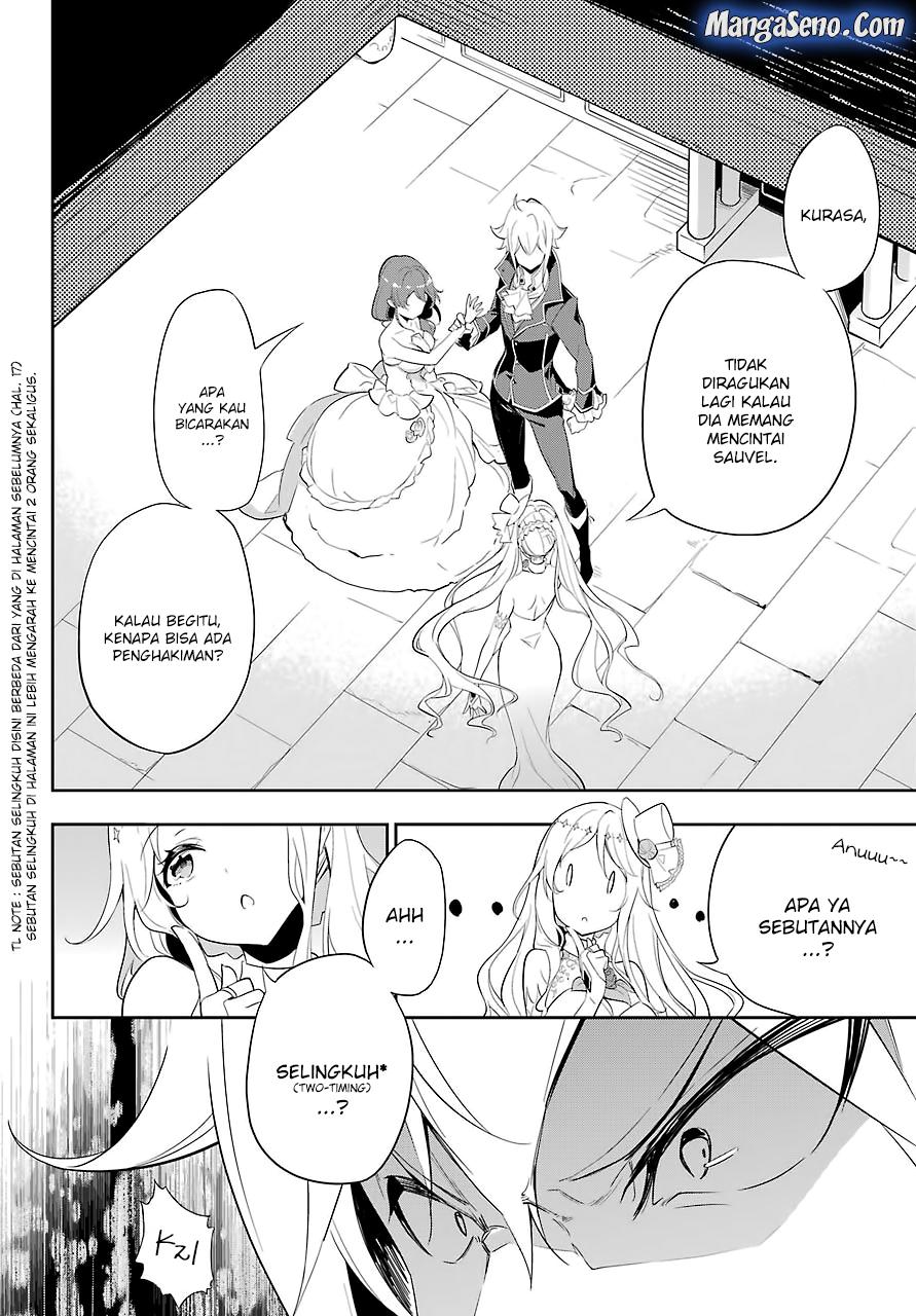 Chichi wa Eiyuu, Haha wa Seirei, Musume no Watashi wa Tenseisha Chapter 13 Bahasa Indonesia